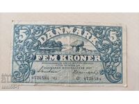 Denmark 5 kroner 1940