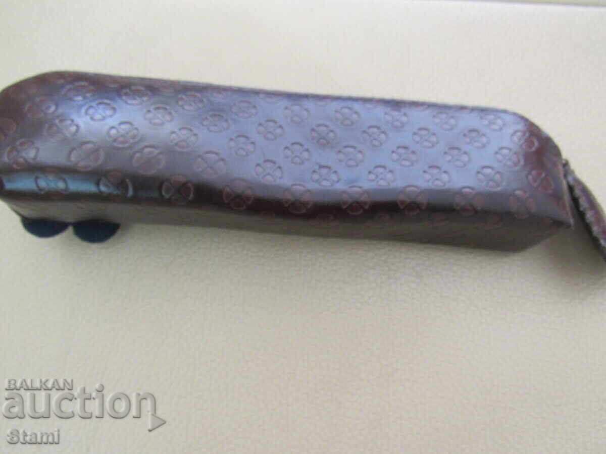 Elegant Leather Pencil Case - 5 Elegant Leather Pencil Case - 5