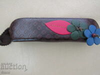 Elegant Leather Pencil Case