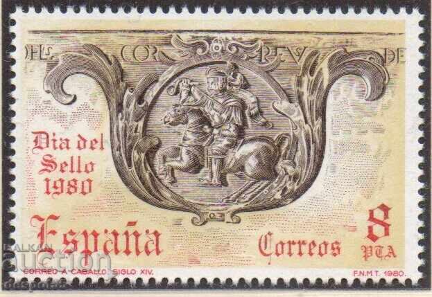 1980. Испания. Ден на пощенската марка. 1980. Испания. Ден на пощенската марка.