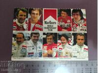 Пощенска картичка - Пилоти - Формула 1