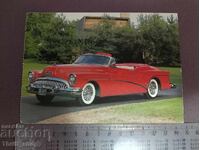 Пощенска картичка - ретро автомобил - Буик 1953