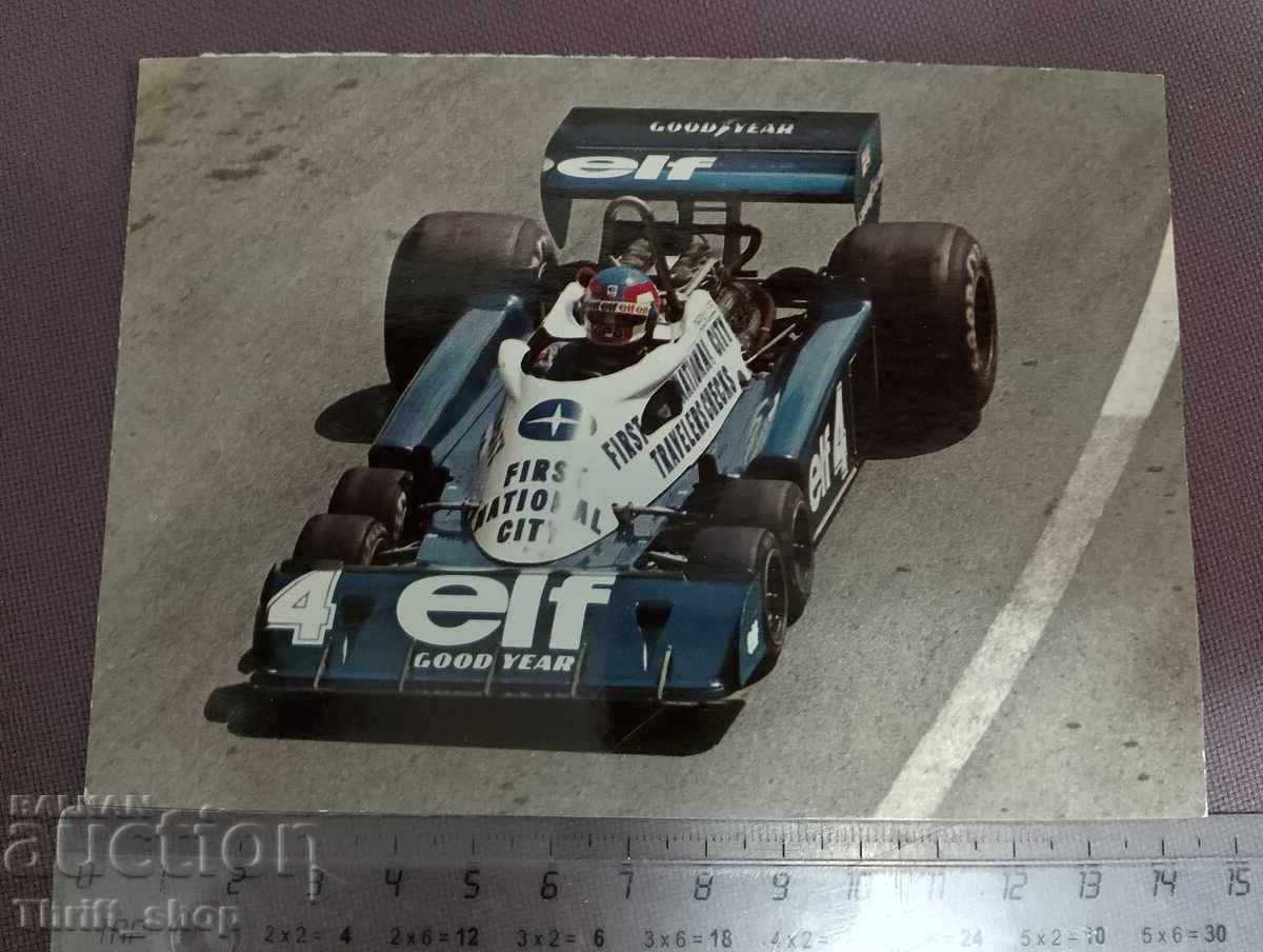 Carte poștală - mașină retro - Formula 1