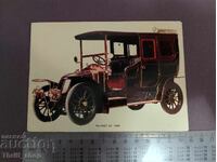 Postcard - Retro car - Renault 20 - 1906