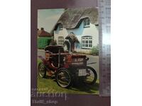 Пощенска картичка - ретро автомобил