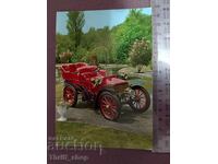 Пощенска картичка - ретро автомобил