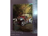 Пощенска картичка - ретро автомобил