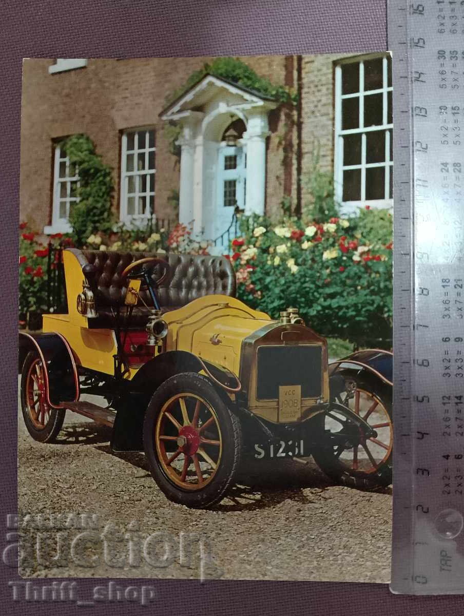 Postcard - Retro Car Postcard - Retro Car