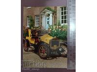 Пощенска картичка - ретро автомобил