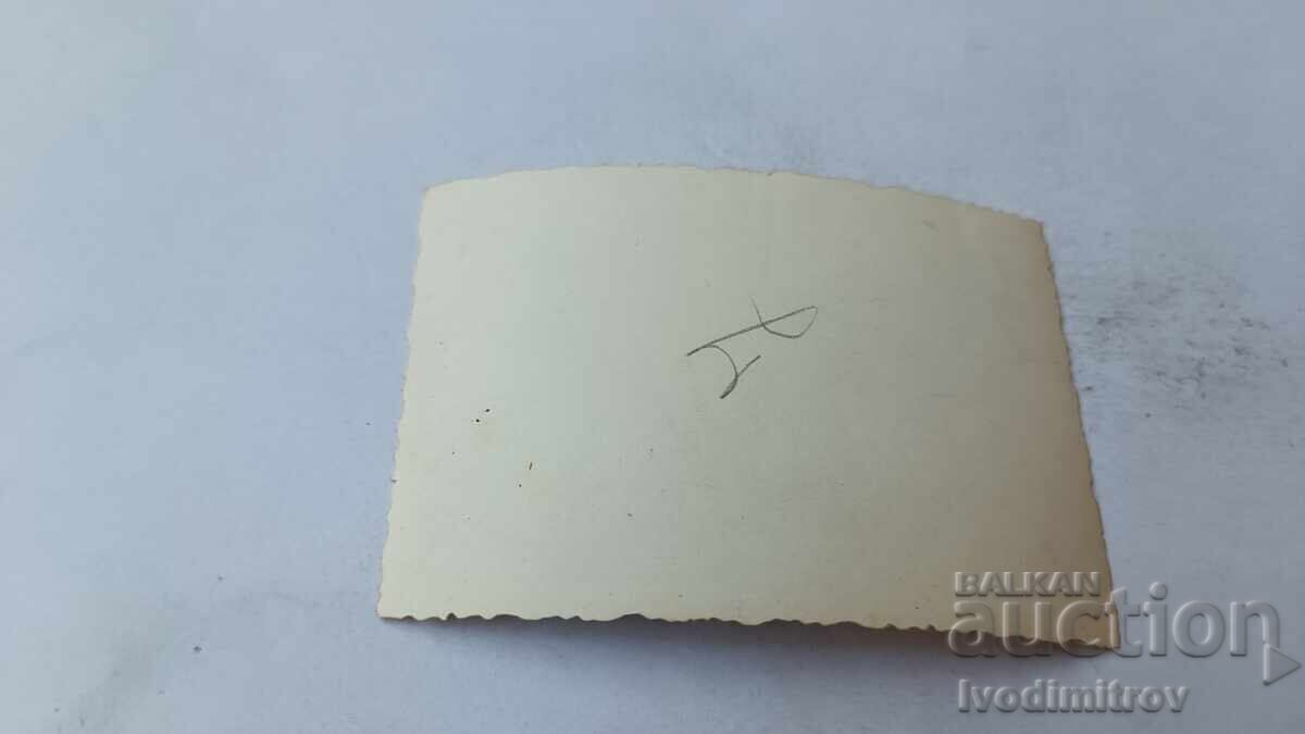 Photo of Three Officers Having Drinks in Front of a Tent with price 1.85 BGN | € 0.95