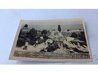 Ταχυδρομική κάρτα Χρυσή Άμμος Οι σκάλες μπροστά από το καζίνο 1960