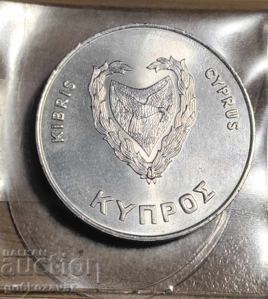 Cyprus 500 mils 1980 UNC rare! with price 19.90 BGN | € 10.17