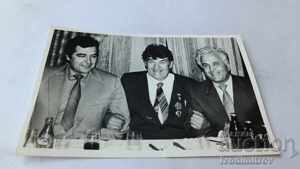 Photograph of a Man with the Order of Georgi Dimitrov and the Gold Star of Hero of Socialist Labor