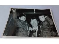 Φωτογραφία Άνδρας με παράσημο Γεώργι Διμιτρόφ και παράσημο Ήρωας της σοσιαλιστικής εργασίας