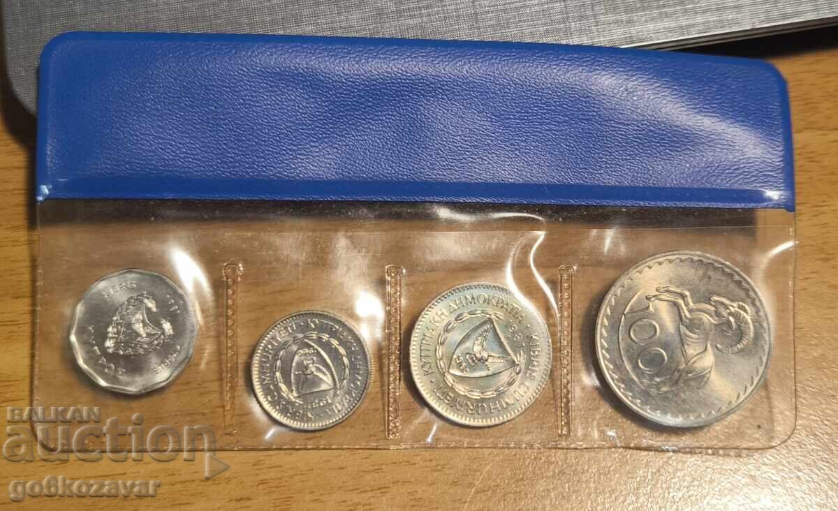 Set bancar Cipru 1981 Proof UNC ! cu preț 24.00 BGN | € 12.27