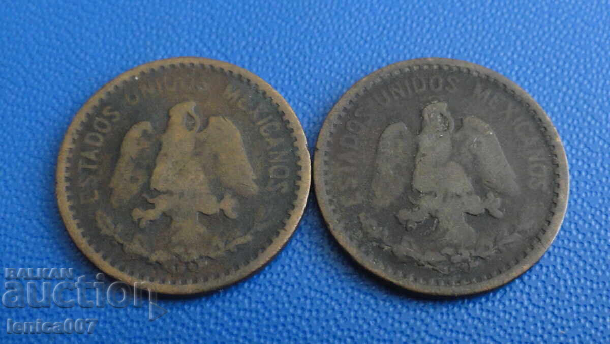 Mexic 1906 - 1 centavos (2 bucăți) cu preț 3.30 BGN | € 1.69 Mexic 1906 - 1 centavos (2 bucăți) cu preț 3.30 BGN | € 1.69