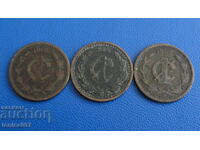 Μεξικό 1906 - 1 σεντάβος (3 τεμάχια)