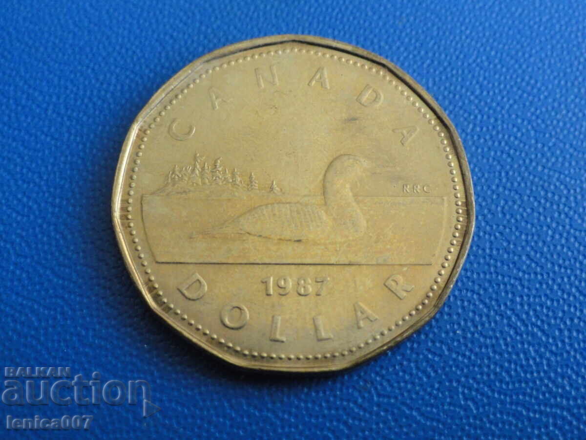 Canada 1987 - 1 dolar Canada 1987 - 1 dolar