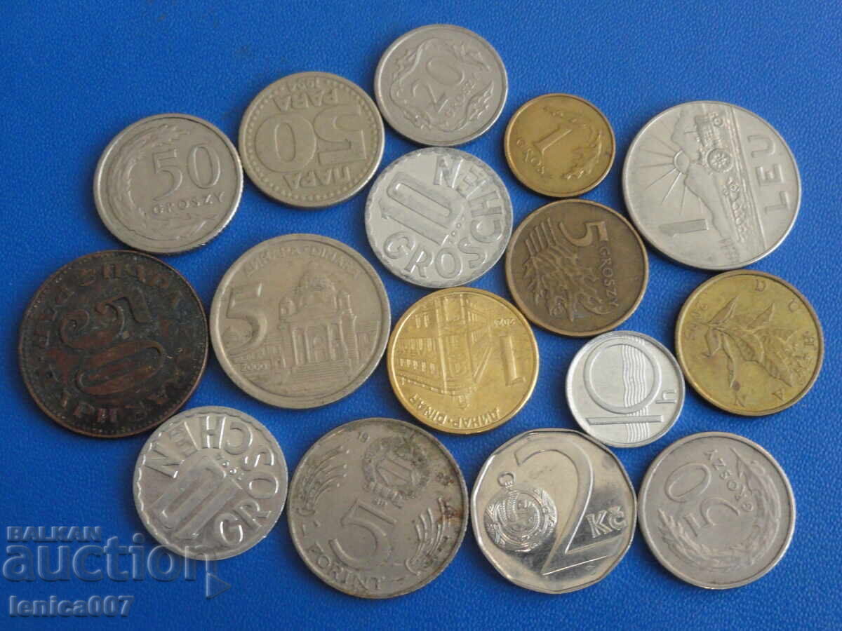 Europa de Est - Monede (16 bucăți)