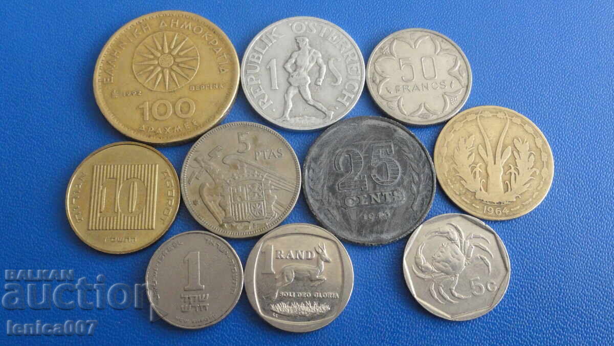 Δημοπρασία Νομίσματα (10 τεμάχια) 1 Δημοπρασία Νομίσματα (10 τεμάχια) 1