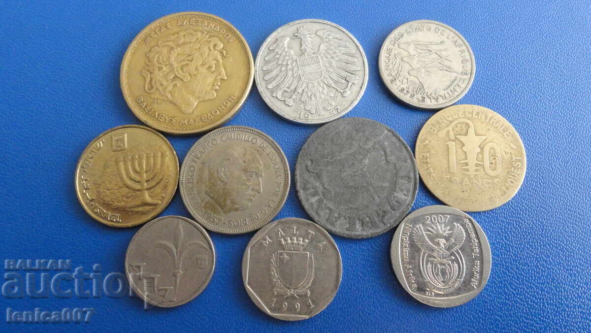 Monede (10 bucăți) 1 - 6