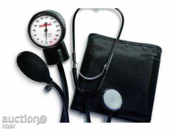 Παράδοση Συσκευή αρτηριακής πίεσης W.G.M Classic μηχανικό + στηθοσκόπιο