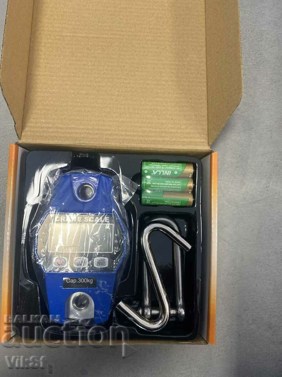 Ζυγαριά γερανού 300 kg με τιμή 66.50 BGN | € 34.00