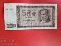 GERMANY GDR 5 Mark issue 1964