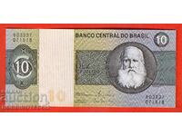 BRAZILIA BRAZIL 10 Cruzeiros emisiune 1970 1980 NOUĂ UNC sub 2