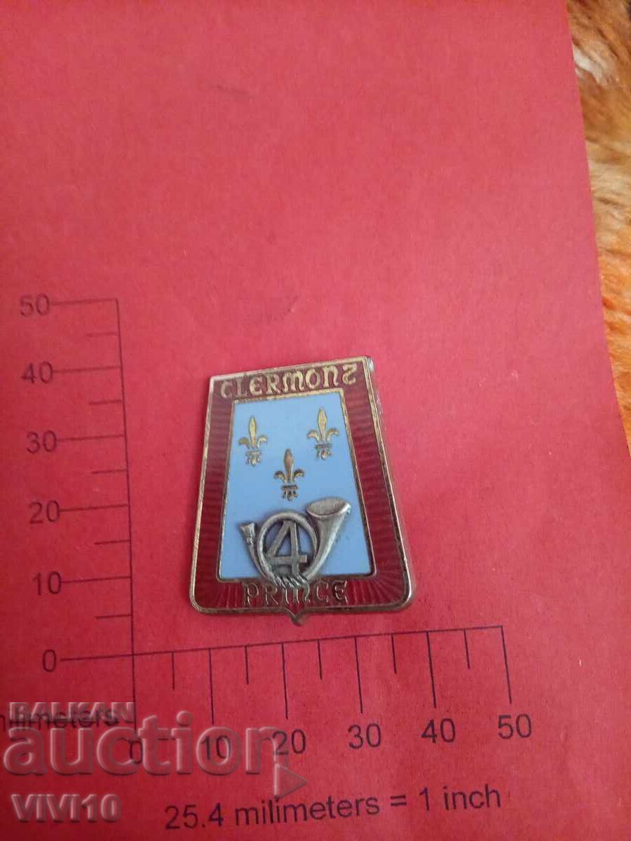 Значка Франция  емаил