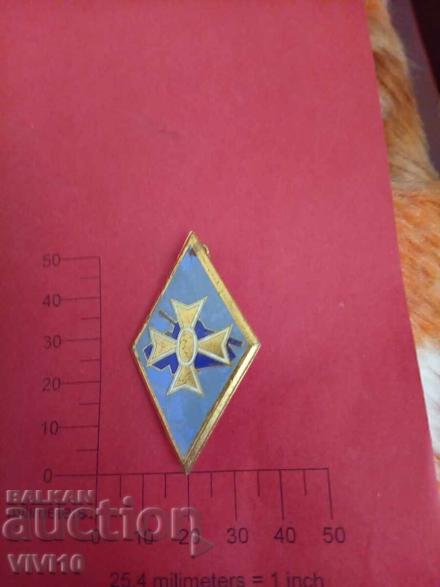 Emblemă Franța email, Placare cu aur