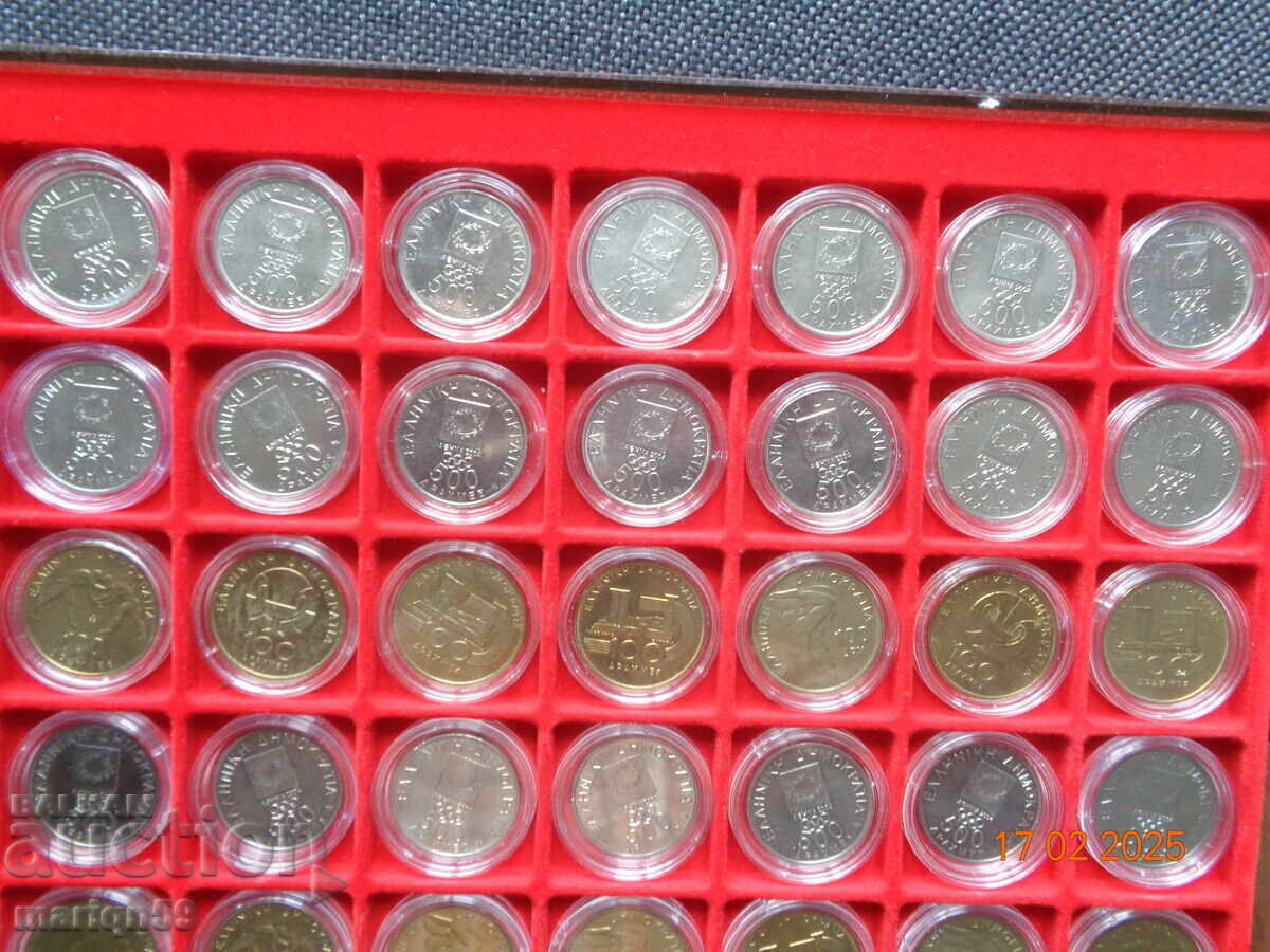 Delivery of Anniversary Coins Collection from Greece 100 and 500 Drachmas Delivery of Anniversary Coins Collection from Greece 100 and 500 Drachmas