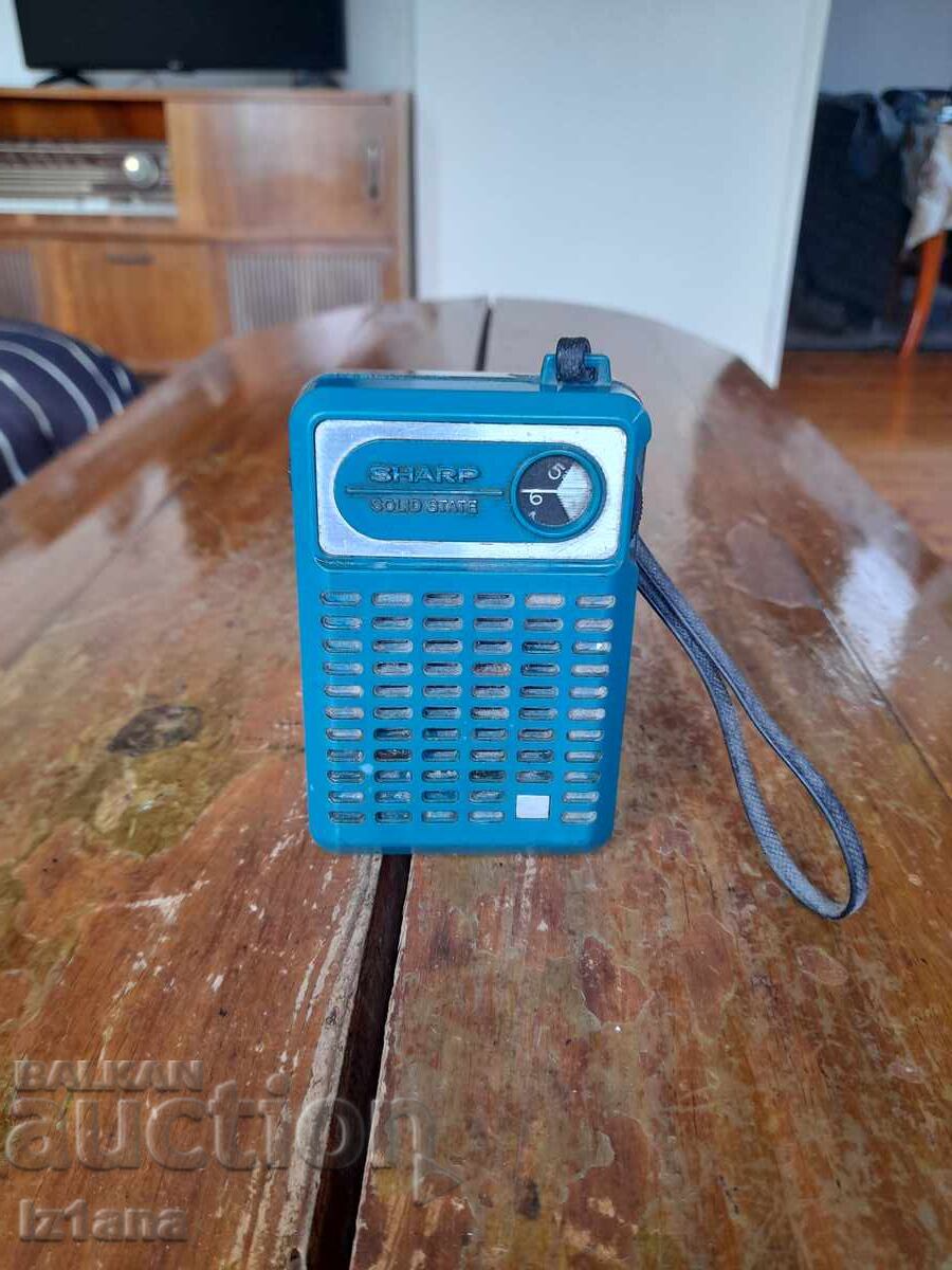 Old radio, Sharp radio receiver