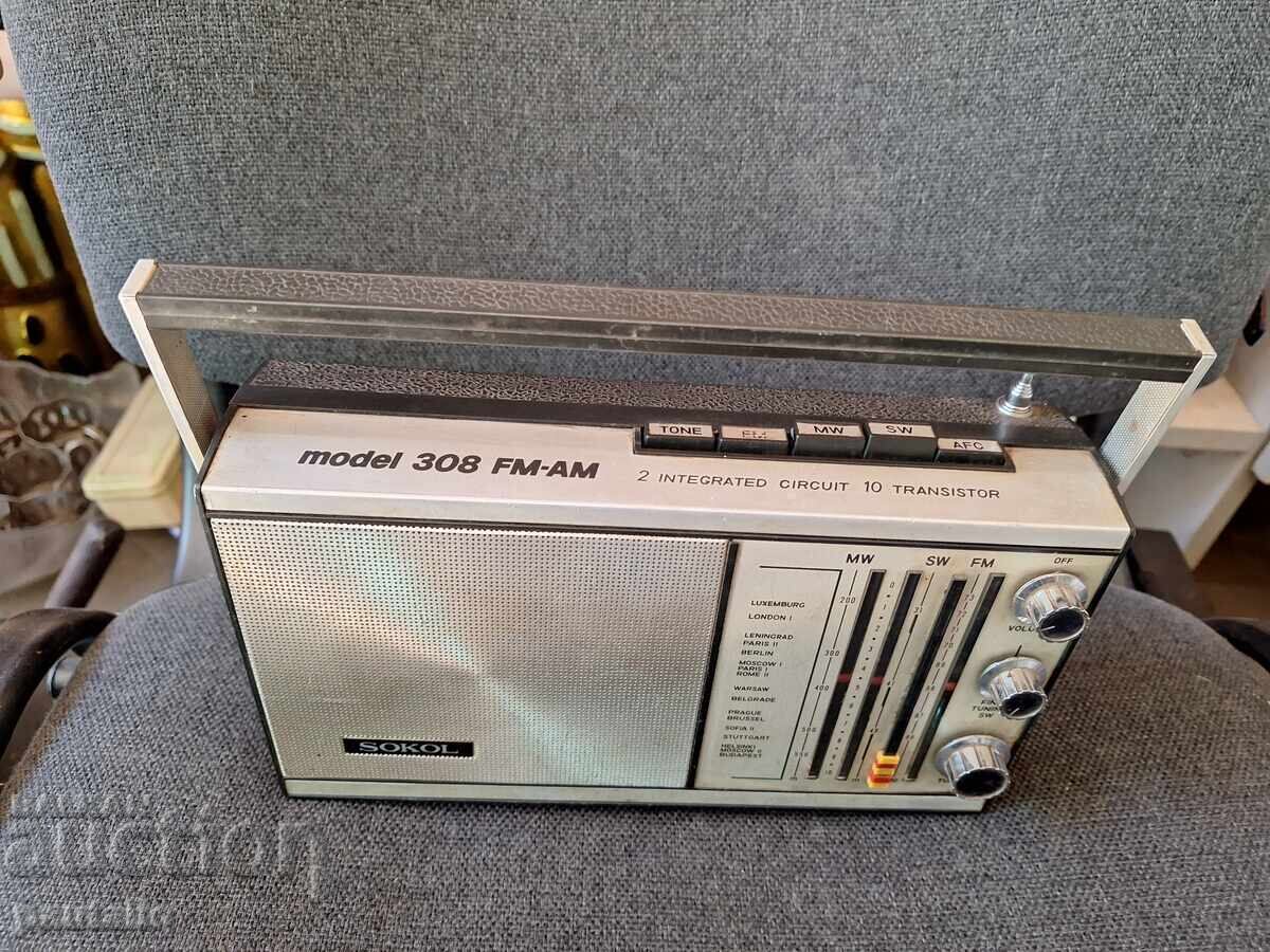 Transistor Radio Sokol 308 with price 18.00 BGN | € 9.20