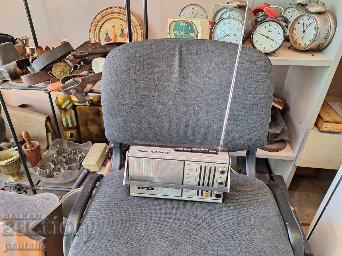 Auction  Transistor Radio Sokol 308