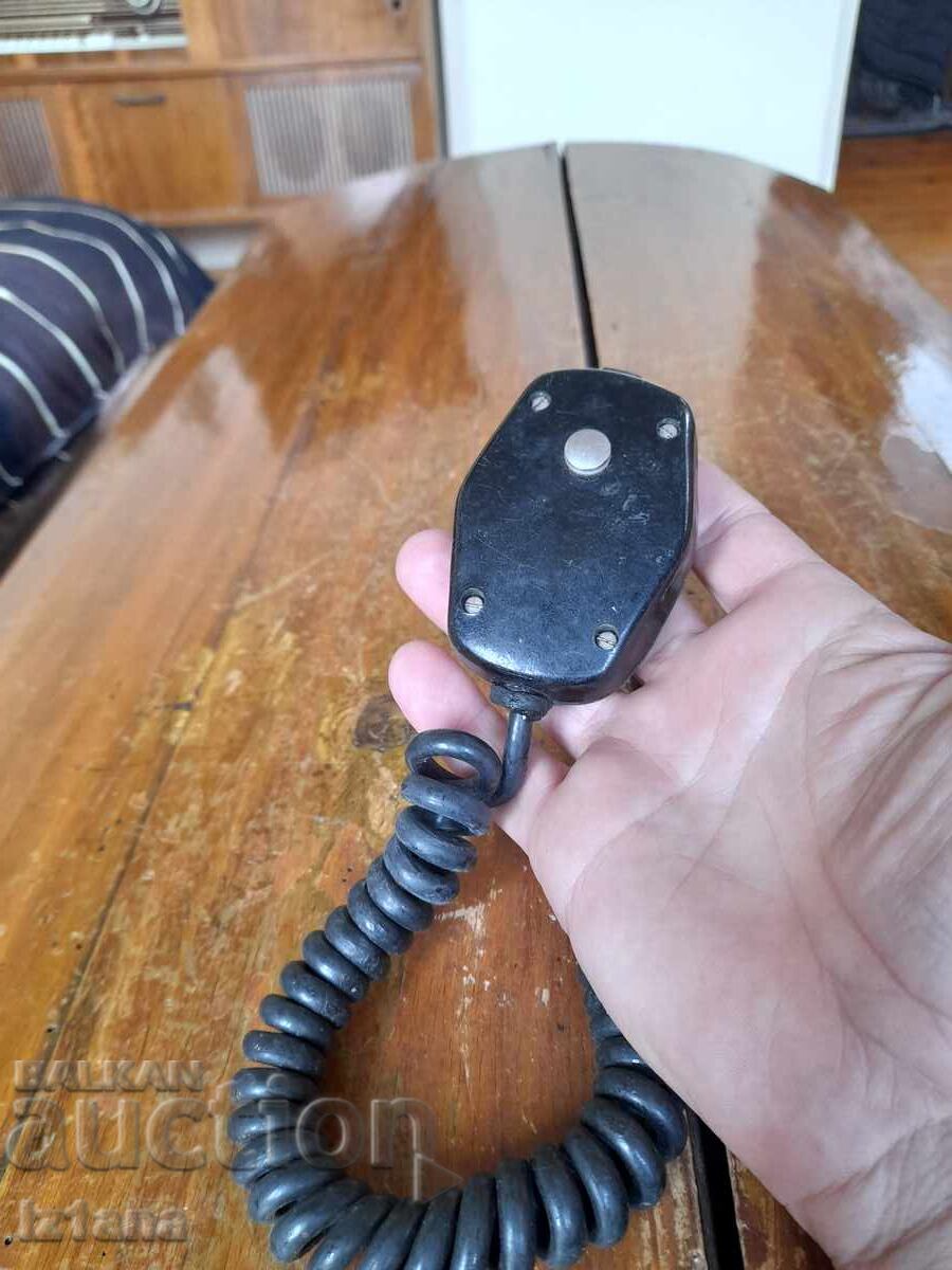 Delivery of Old Microphone, Radio Tube