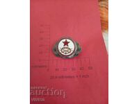 Cocarda bulgară, email