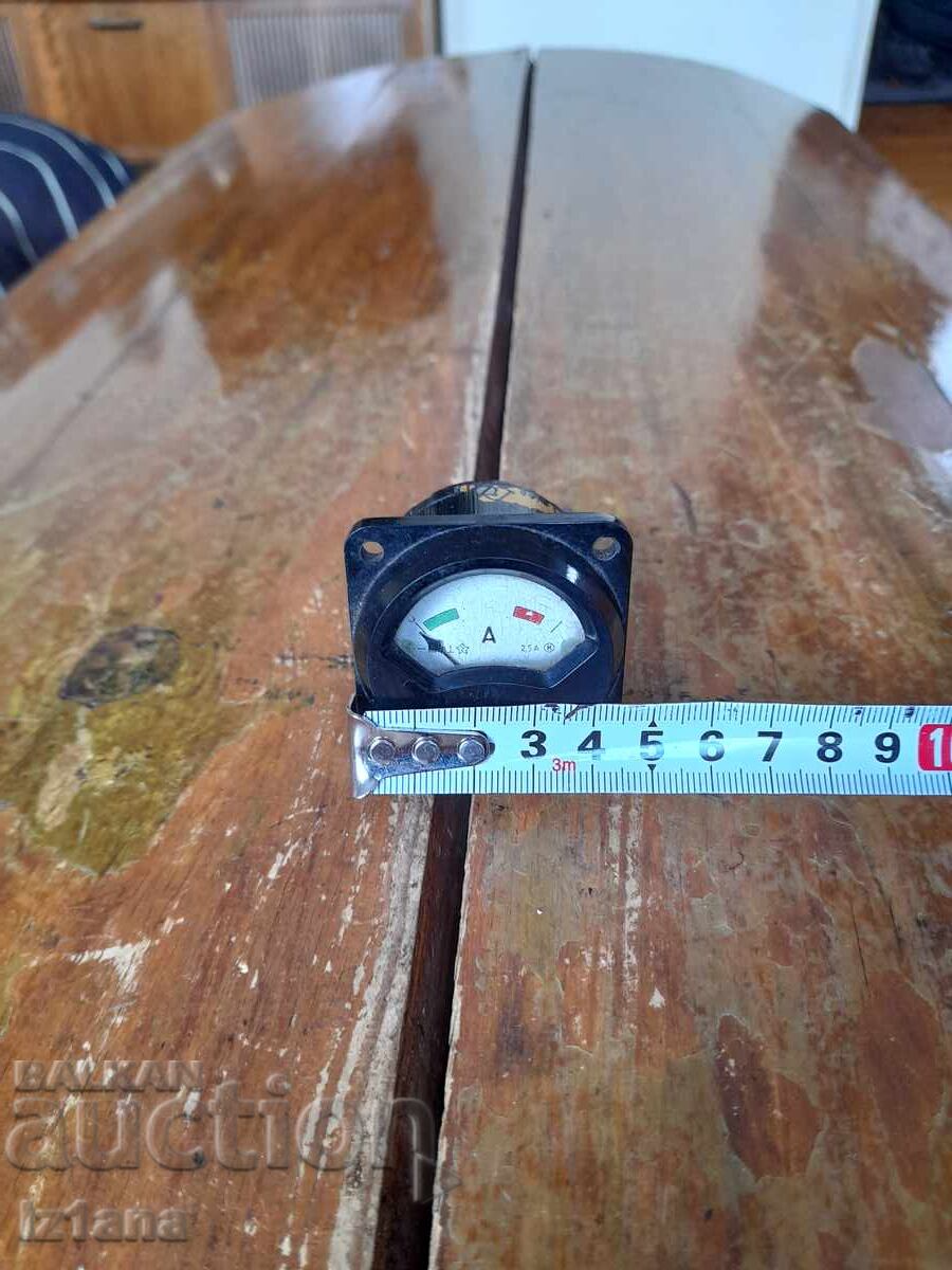 Παλαιό σύστημα μέτρησης, Αμπερόμετρο με τιμή 16.00 BGN | € 8.18