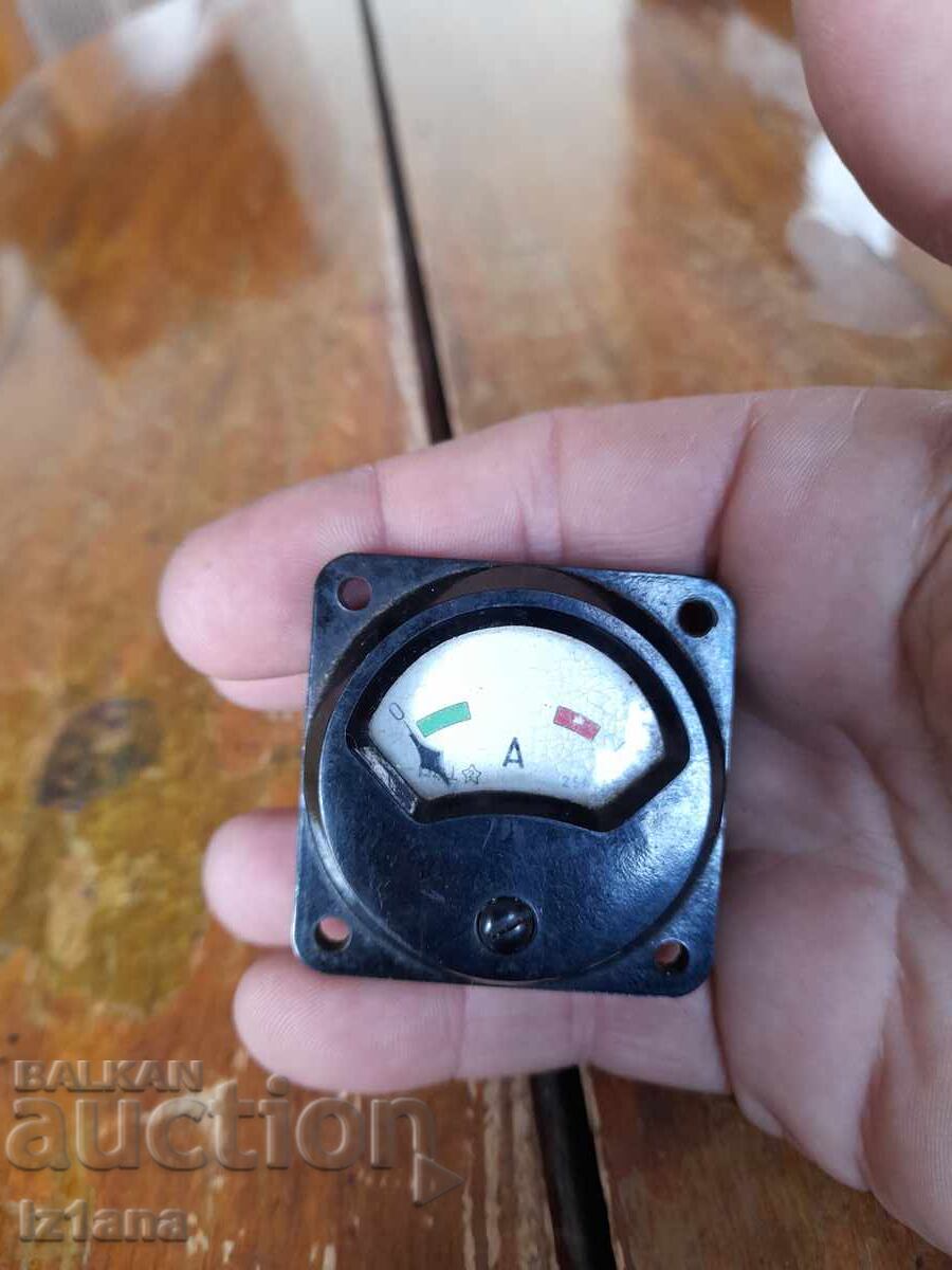 Δημοπρασία Παλαιό σύστημα μέτρησης, Αμπερόμετρο