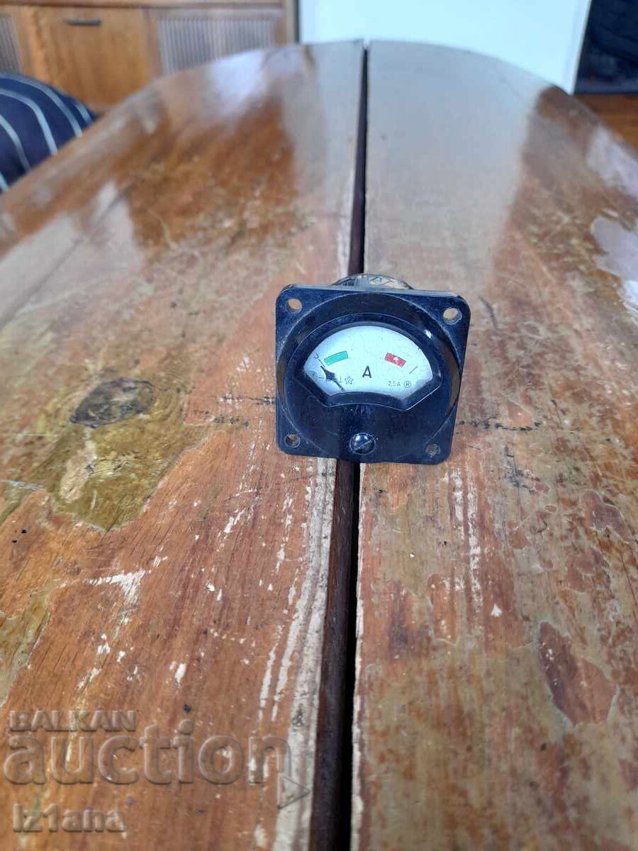 Παλαιό σύστημα μέτρησης, Αμπερόμετρο