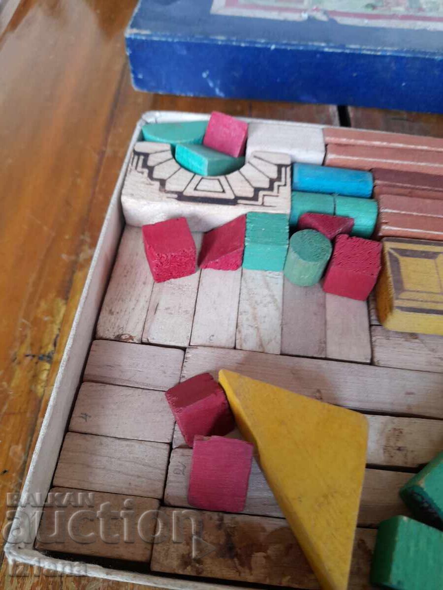 Παλιός παιδικός ξύλινος κατασκευαστής - 5