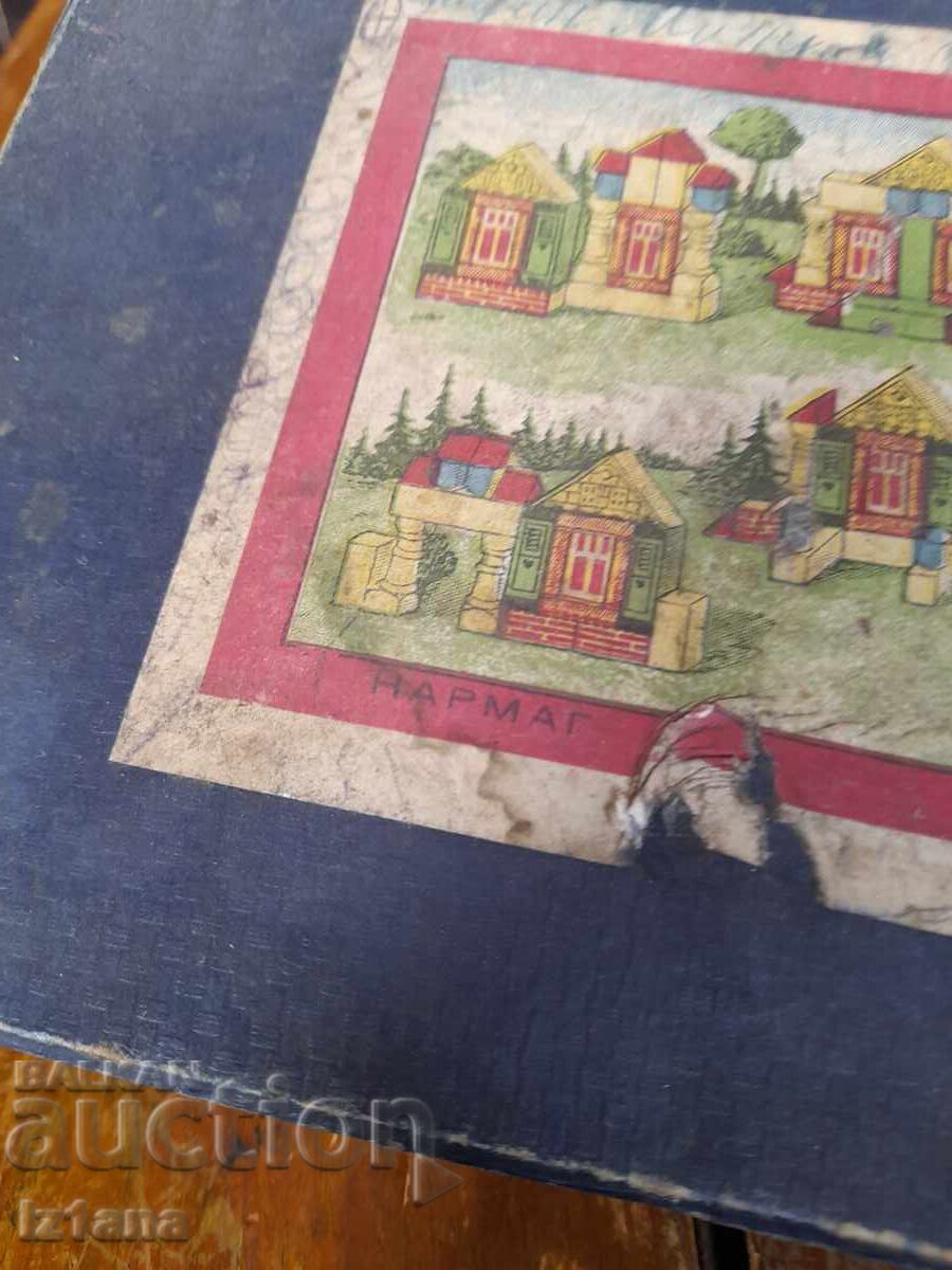 Παλιός παιδικός ξύλινος κατασκευαστής - 6