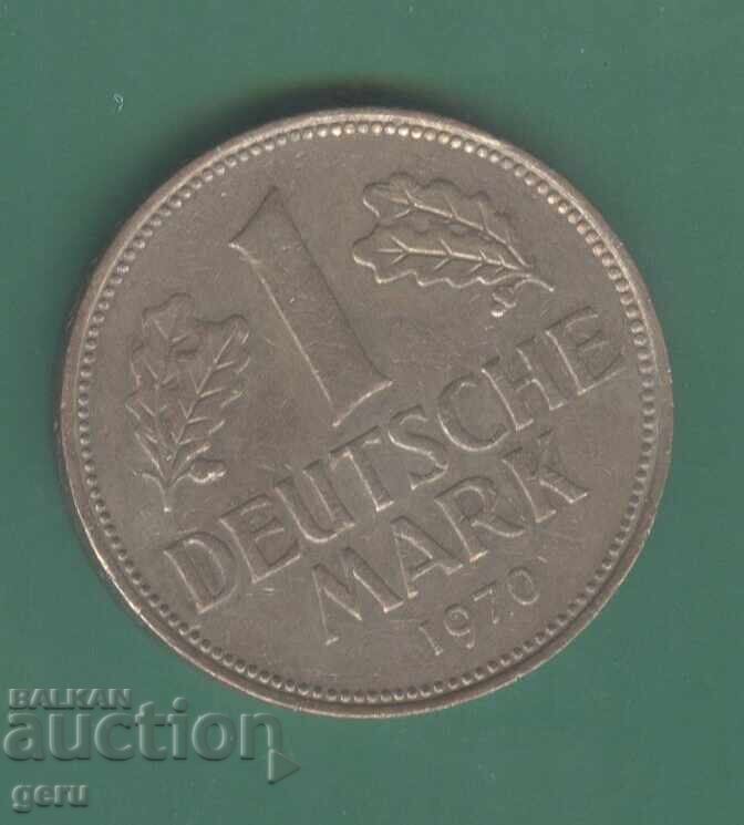 Германия 1 марка 1970   jt4