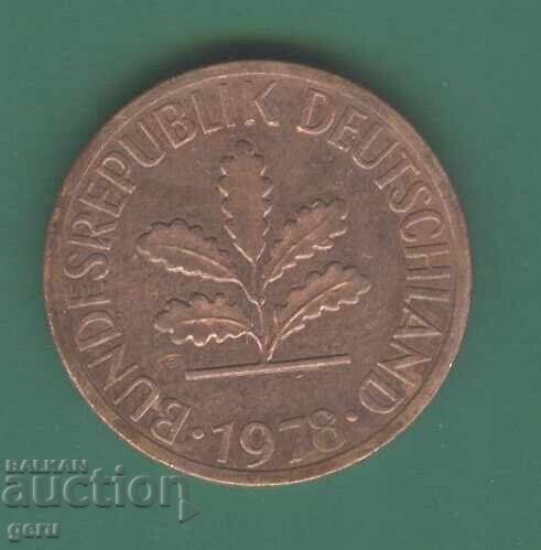Germany 1 Pfennig 1978 jt4 with price 0.45 BGN | € 0.23 Germany 1 Pfennig 1978 jt4 with price 0.45 BGN | € 0.23