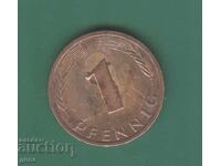Γερμανία 1 πφένιγκ 1989 jt4