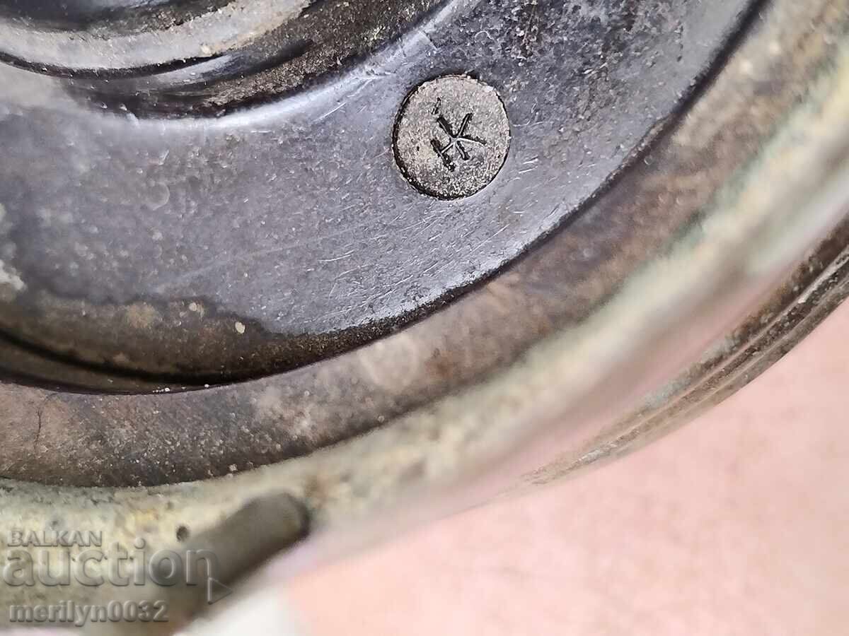 Подвижна ел.промишлена лампа бакелит НРБ Никопол лампион - 5