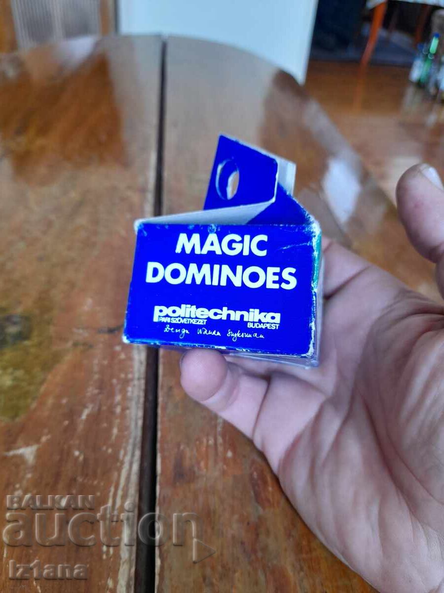Стар играчка за редене,подреждане Magik Dominoes с цена 50.00 лв. | € 25.56 Стар играчка за редене,подреждане Magik Dominoes с цена 50.00 лв. | € 25.56