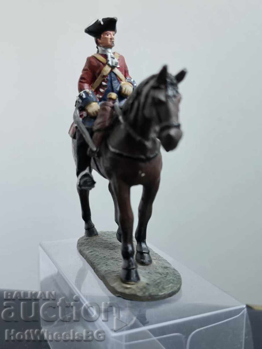 Del Prado - Ιππέας του Μάλμπορο στη μάχη του Μπλένιμ 1764 με τιμή 17.00 BGN | € 8.69