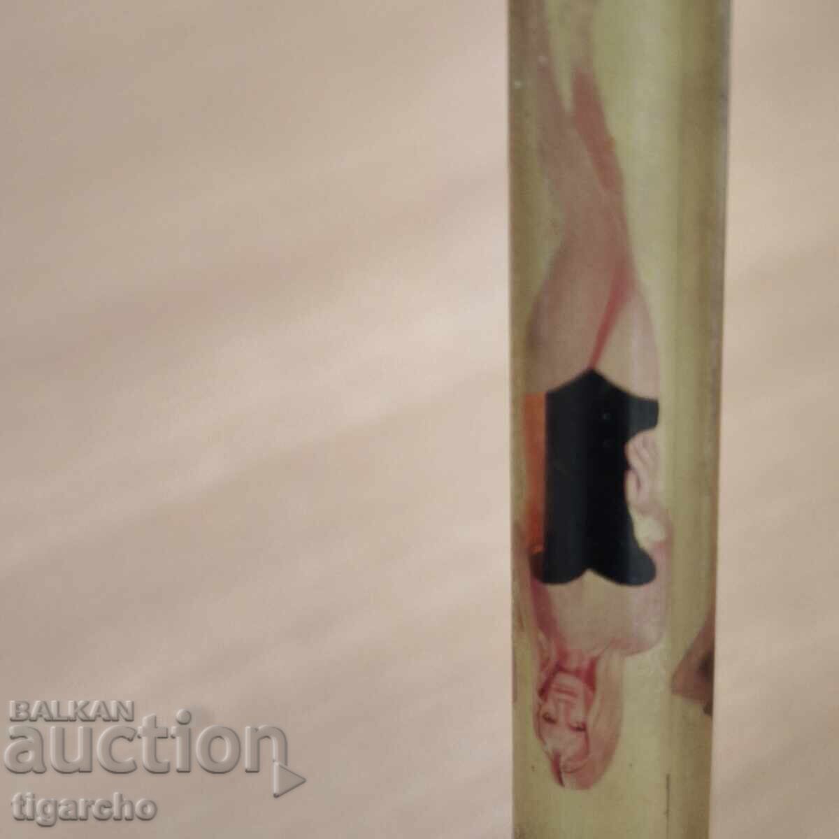 Auction  Old pen with eroticism