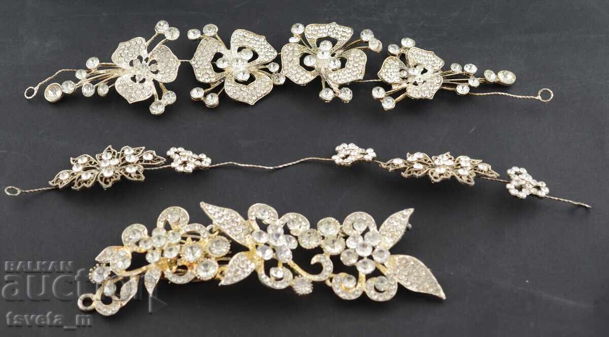 Licitație Bijuterie masivă pentru cap, 3 piese